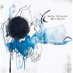 Rocky Votolato Wild Roots LIMITED HEAVYWEIGHT WHITE & BLACK MARBLED VINYL LP + INSERT