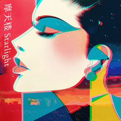 De De Mouse/Hitomitoi Skyscraper Starlight 7INCH + MP3 DOWNLOAD CODE