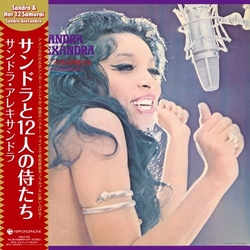 Sandra Alexandra Sandra & Her 12 Samurai REISSUE LIMITED LP + INSERT WITH OBI-STRIP