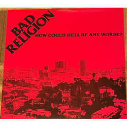 Bad Religion How Could Hell Be Any Worse 40TH ANNIVERSARY EDITION LIMITED CLEAR MARBLED VINYL LP