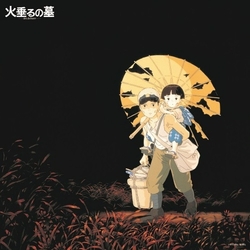 Various Grave Of The Fireflies Image Album Collection SOUNDTRACK VINYL LP + BOOKLET WITH OBI-STRIP