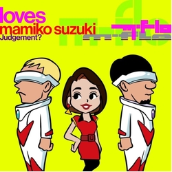 M Flo/Mamiko Suzuki Judgement? VINYL 7INCH + INSERT + STICKER