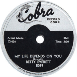 Betty Everett My Life Depends On You VINYL 7INCH