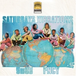 Fncy/9M88 Saturdays Vibrations LIMITED BLUE VINYL 7INCH