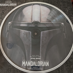 Ludwig Goransson Music From The Mandalorian: Season 1 SOUNDTRACK PICTURE DISC LP IN DIE-CUT SLEEVE