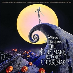Danny Elfman The Nightmare Before Christmas SOUNDTRACK LIMITED BONE & AQUA VINYL 2LP