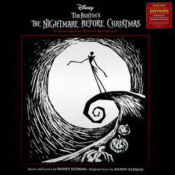 Danny Elfman The Nightmare Before Christmas SOUNDTRACK VINYL LIMITED ZOETROPE PICTURE DISC 2LP