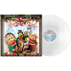 Various The Muppet Christmas Carol CLEAR GLITTER VINYL LP
