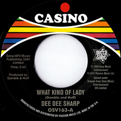 Dee Dee Sharp What Kind Of Lady VINYL 7INCH
