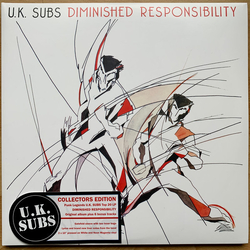 Uk Subs Diminished Responsibility COLLECTORS EDITION HEAVYWEIGHT WHITE & MAGENTA VINYL 2X10INCH LP