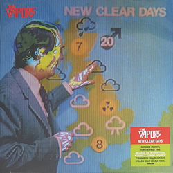 The Vapors New Clear Days REISSUE 180GM YELLOW & BLACK SPLIT COLOURED VINYL LP