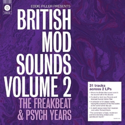 Eddie/Various Piller British Mod Sounds Of The 1960S Volume 2: The Freakbeat & Psych Years VINYL 2LP