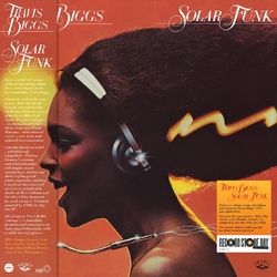 Travis Biggs Solar Funk RECORD STORE DAY RSD 2024 LIMITED 'SOLAR SPECKLE' ORANGE MARBLED VINYL LP WITH OBI-STRIP