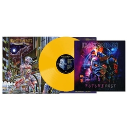 Iron Maiden Somewhere In Time LIMITED YELLOW VINYL LP + INSERT