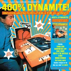 Various 400% Dynamite! Ska Soul Rocksteady Funk & Dub In Jamaica 25TH ANNIVERSARY SPECIAL EDITION RECORD STORE DAY RSD 2025 LIMITED ORANGE VINYL 2LP