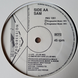 Sam American Cars VINYL 12INCH