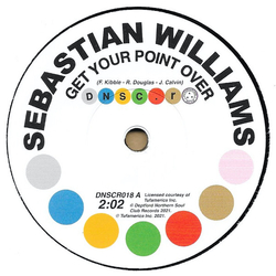 Sebastian Williams Get Your Point Over VINYL 7INCH