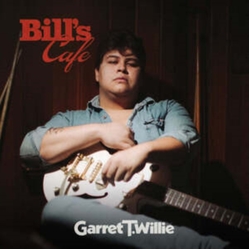 Garret T Willie Bill's Cafe TRANSLUCENT RED VINYL LP