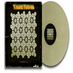 Young Knives Landfill DIRTY YELLOW VINYL LP