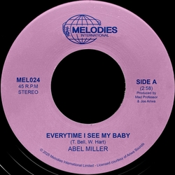 Abel/Mad Professor Miller Everytime I See My Baby VINYL 7INCH