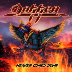 Dokken Heaven Comes Down VINYL LP IN SPOT-VARNISHED SLEEVE