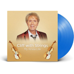 Cliff Richard Cliff With Strings: My Kinda Life LIMITED BLUE VINYL LP