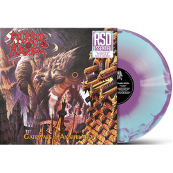 Morbid Angel Gateways To Annihilation 25TH ANNIVERSARY EDITION PURPLE & BLUE MERGE VINYL LP