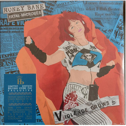 Honey Bane Violence Grows RECORD STORE DAY RSD 2023 LIMITED BLACK & BLUE VINYL 12INCH