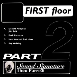 Theo Parrish First Floor Part 2 REISSUE BLACK SMOKEY VINYL 2LP WITH OBI STRIP