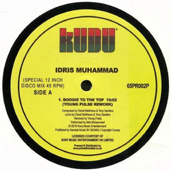 Idris Muhammad Boogie To The Top YOUNG PULSE REWORK VINYL 12INCH
