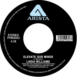 Linda Williams Elevate Our Minds VINYL 7INCH
