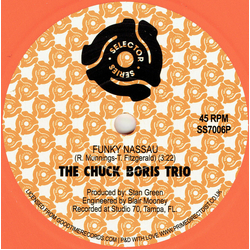 The Chuck Boris Trio Funky Nassau RECORD STORE DAY RSD 2023 LIMITED ORANGE VINYL 7INCH