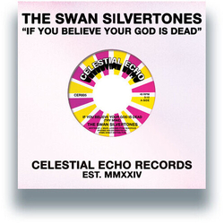 The Swan Silvertones If You Believe Your God Is Dead TRY MINE VINYL 7INCH IN DIE-CUT SLEEVE
