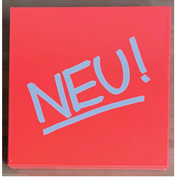 Neu! 50! WHITE VINYL 2LP + 3LP BOX SET + BOOKLET + STENCIL