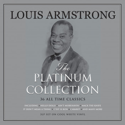 Louis Armstrong The Platinum Collection WHITE VINYL 3LP