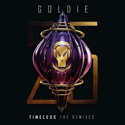 Goldie Timeless: The Remixes 25TH ANNIVERSARY EDITION TRIFOLD 3LP IN SPOT-VARNISHED SLEEVE