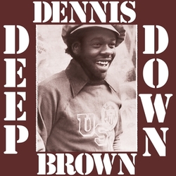 Dennis Brown Deep Down ANNIVERSARY EDITION GOLD VINYL LP