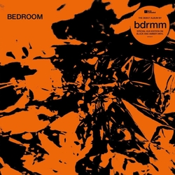 Bdrmm Bedroom HU5 EDITION BLACK & AMBER MARBLED VINYL LP + INSERT