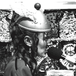 The Space Lady Greatest Hits LIMITED 'WHITE RABBIT' VINYL LP