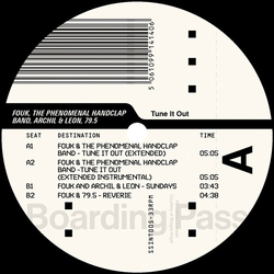 Fouk/The Phenomenal Handclap Band/Archil & Leon/79 5 Tune It Out VINYL 12INCH