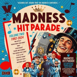 Madness Hit Parade Volume 2: 1992-2024 TRANSLUCENT BLUE VINYL 2LP IN SPOT-VARNISHED SLEEVE