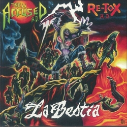 The/Re Tox Ad Accused Ad La Bestia VINYL LP + STICKERS