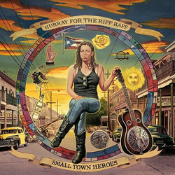 Hurray For The Riff Raff Small Town Heroes LOVE RECORD STORES 2021 LIMITED TRANSPARENT PURPLE VINYL LP