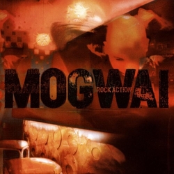 Mogwai Rock Action REISSUE LIMITED TRANSLUCENT RED VINYL LP + POSTER