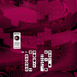 Humanoid/The Kosmik Kommando/Luke Vibert/Air Liquide De:10.08 LIMITED 180GM TRANSLUCENT MAGENTA VINYL 12INCH