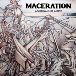 Maceration A Serenade Of Agony GOLD & BLACK VINYL LP