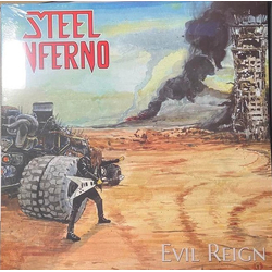 Steel Inferno Evil Reign YELLOW VINYL LP