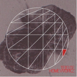 Teielte Homeworkz LIMITED RED VINYL LP LIMITED TO 100 COPIES