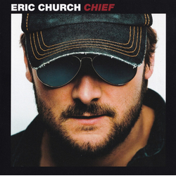 Eric Church Chief REISSUE BLUE VINYL LP