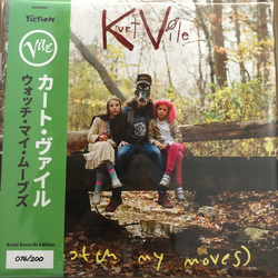 Kurt Vile Watch My Moves LIMITED TRANSLUCENT EMERALD VINYL 2LP IN SPOT-VARNISHED SLEEVE